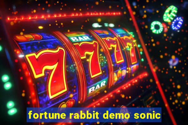 fortune rabbit demo sonic